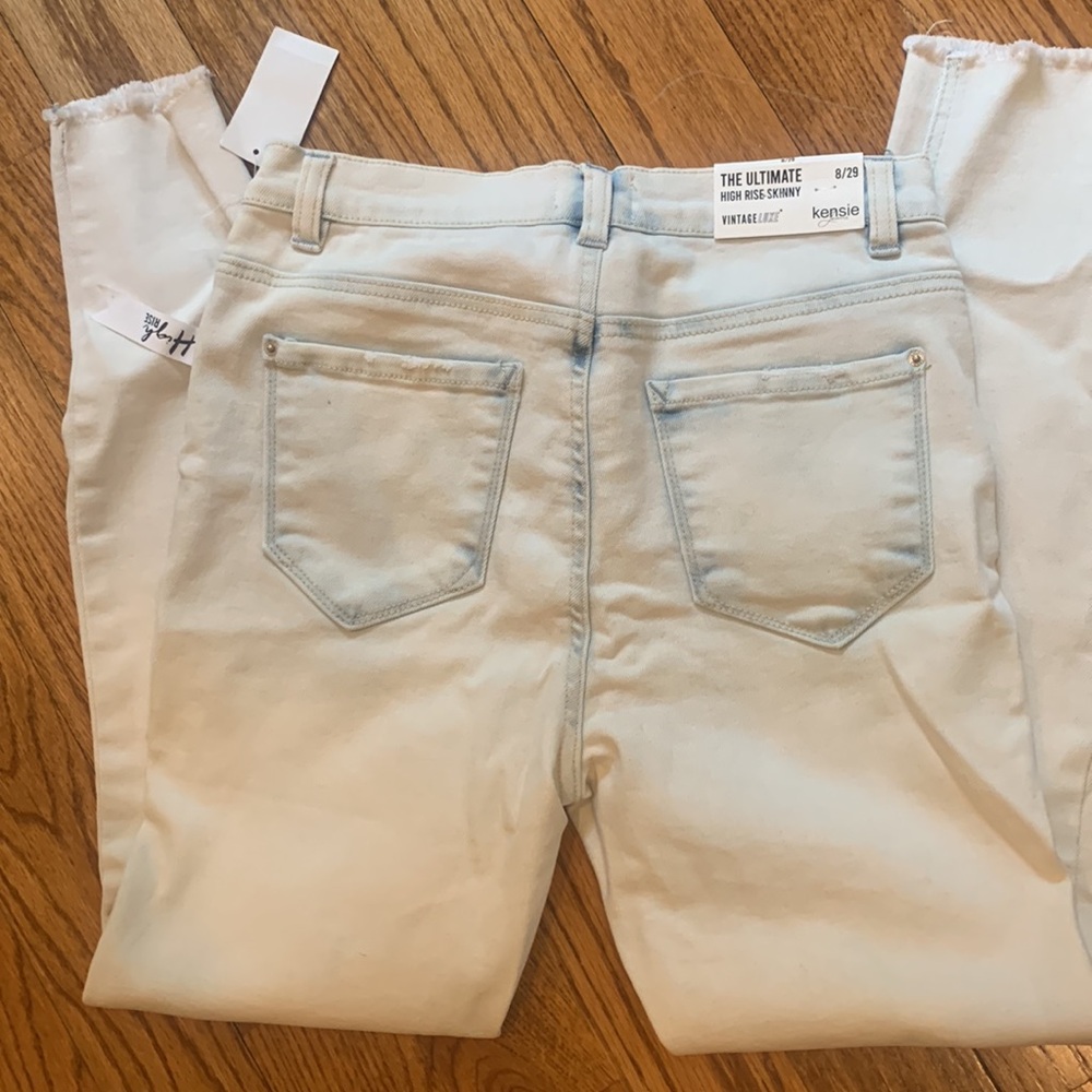 NWTs Kensie The Ultra High Rise Skinny Jean Sz 8 - Picture 6 of 9